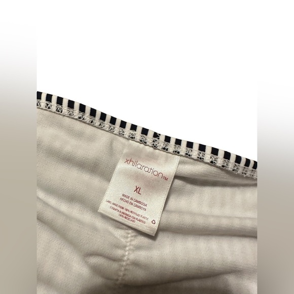 Xhilaration Women’s Swimsuit Bikini Blue and White Stripe XL D DD - Picture 3 of 12